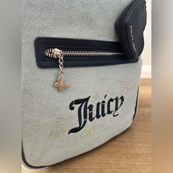 Juicy Couture Mint Backpack w/ Heart Coin Pouch, Exclusive- NWT - Picture 4 of 14